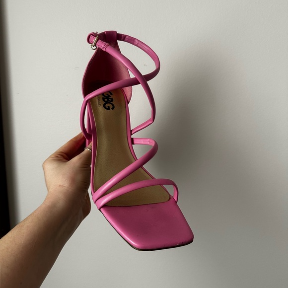 Pink Heels/ Sandals - Picture 2 of 4